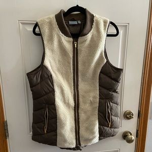 Athleta down Sherpa vest